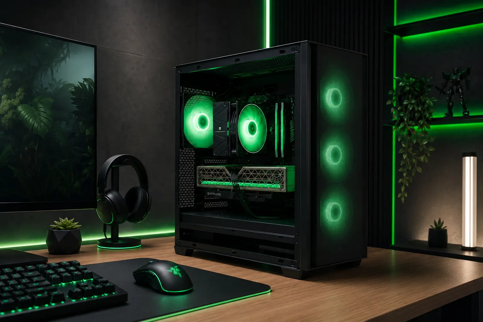 Configuration gaming AM5 avec RX 9060 XT Sapphire